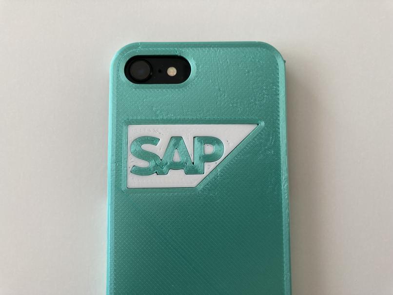 Smartphone Case for Iphone SE 2020 and 2022 with SAP Logo [Fanmade]