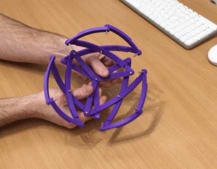 Spherical Deployable Linkage