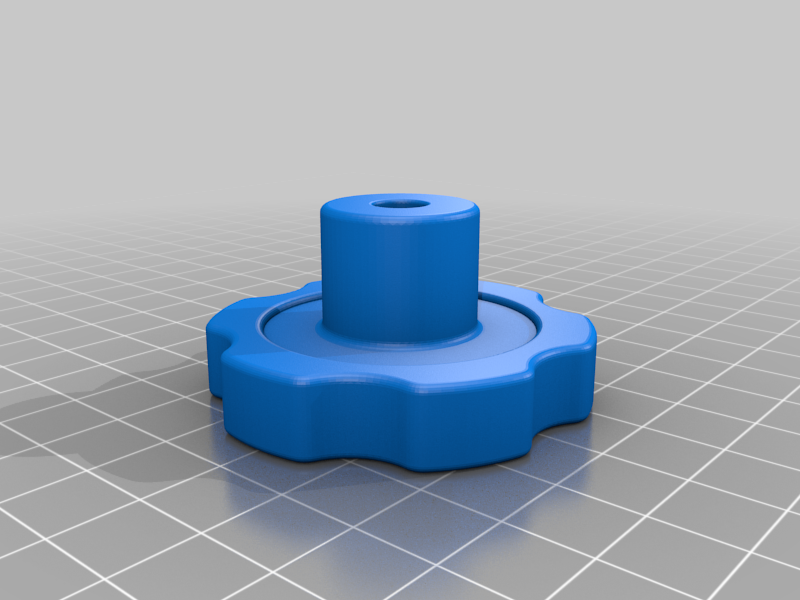 M5 50mm Knurled Heat Insert knob