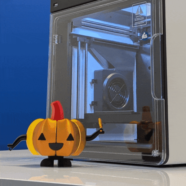 Miniatura 2 do modelo 3D Ghostly Pumpkin
