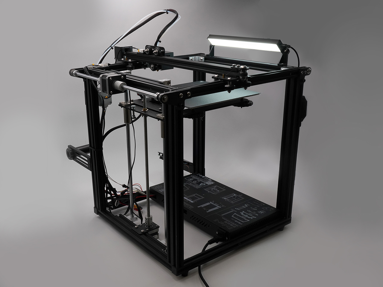 Creaity Ender 5 Mounting Brackets for Gulfcoast Robotics LED Light Bar