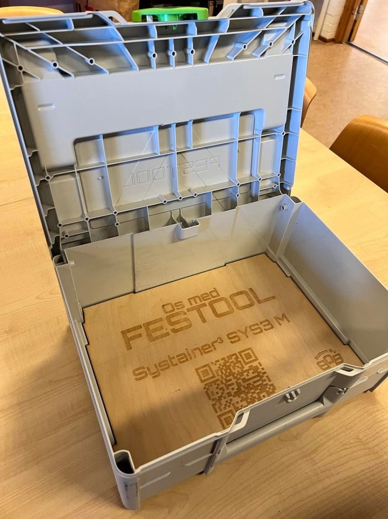 Festool Systainer inlay 