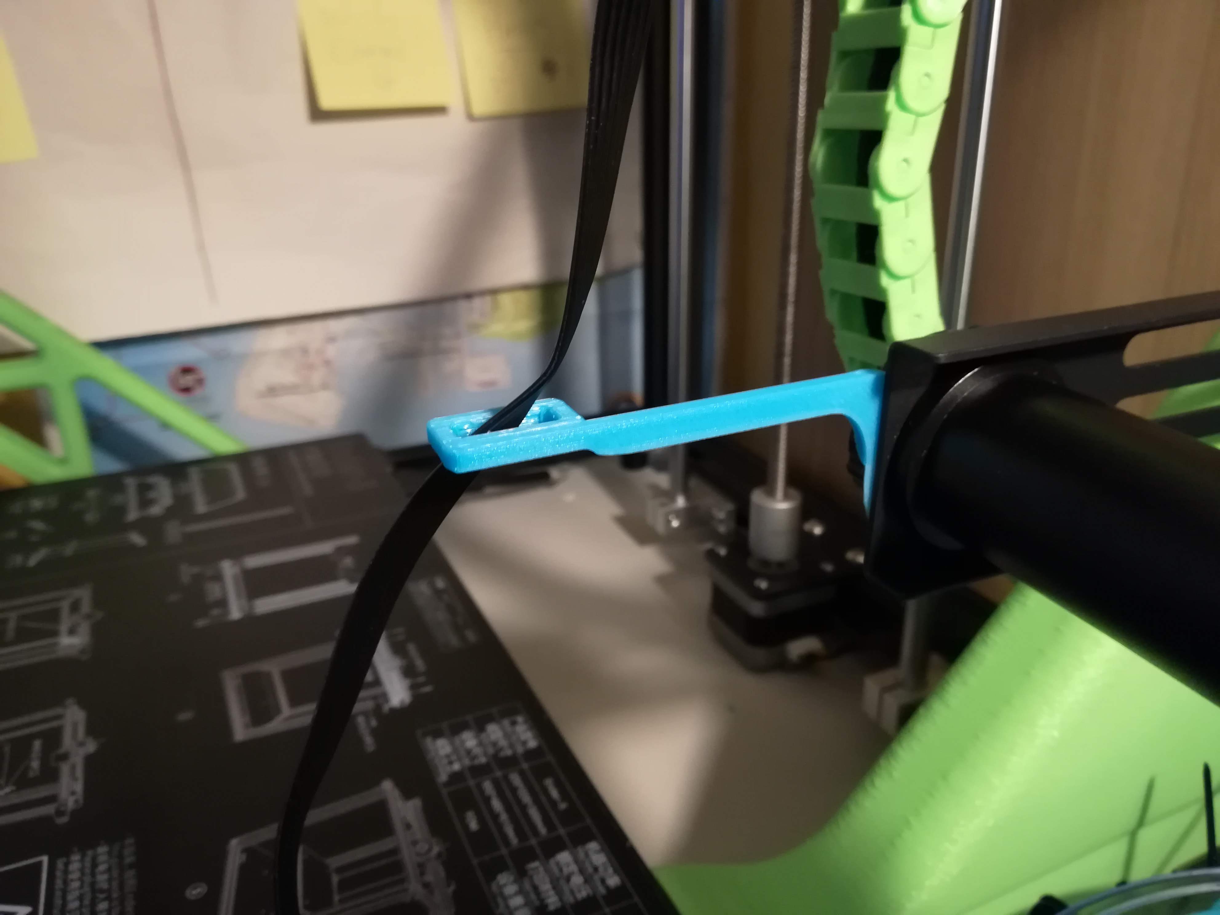 Ender 5 x-axis cable support arm