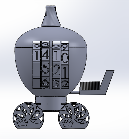 Cinderella Pumpkin Carriage Calender