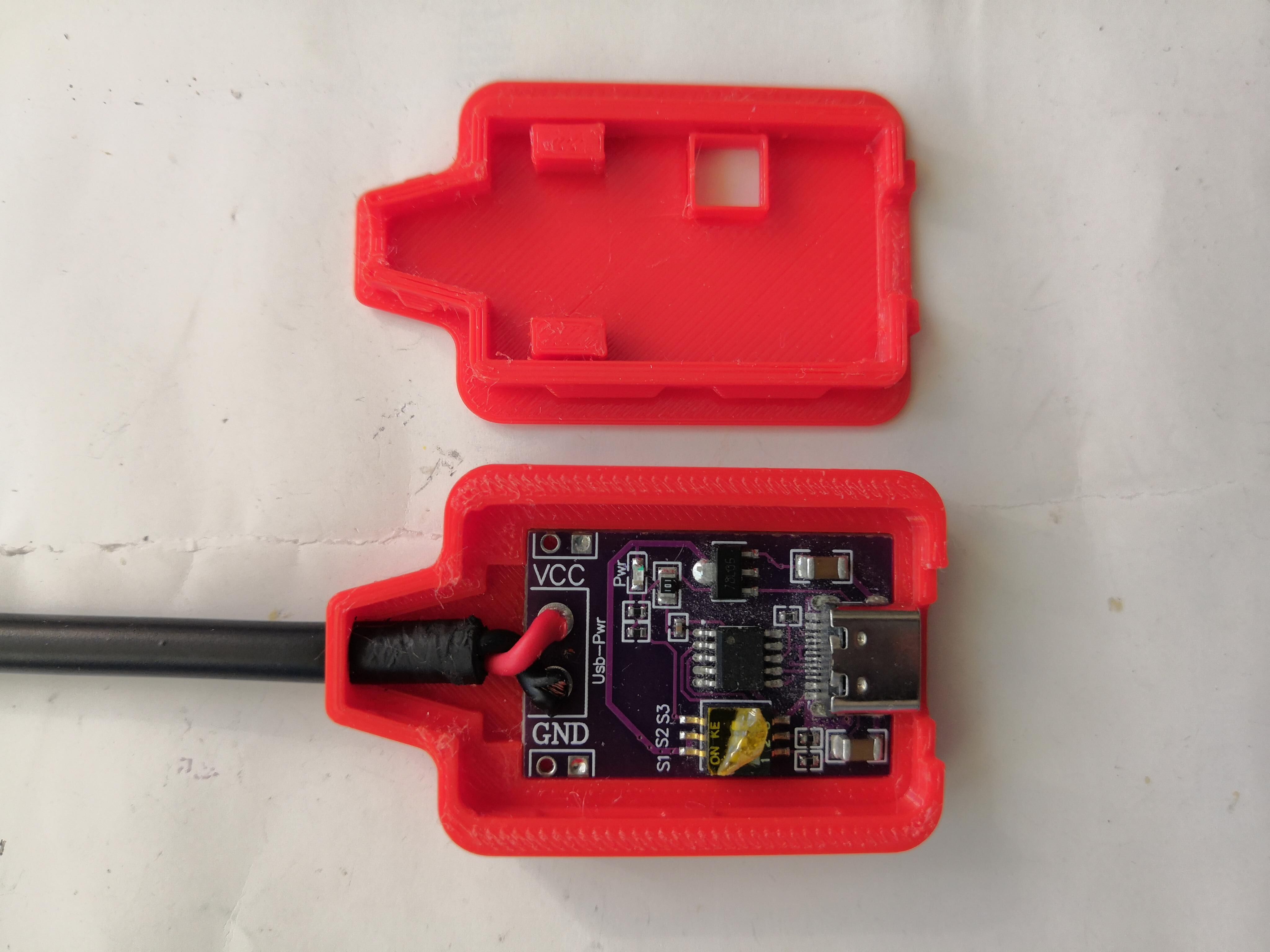 USB-C Power Trigger Module Enclosure