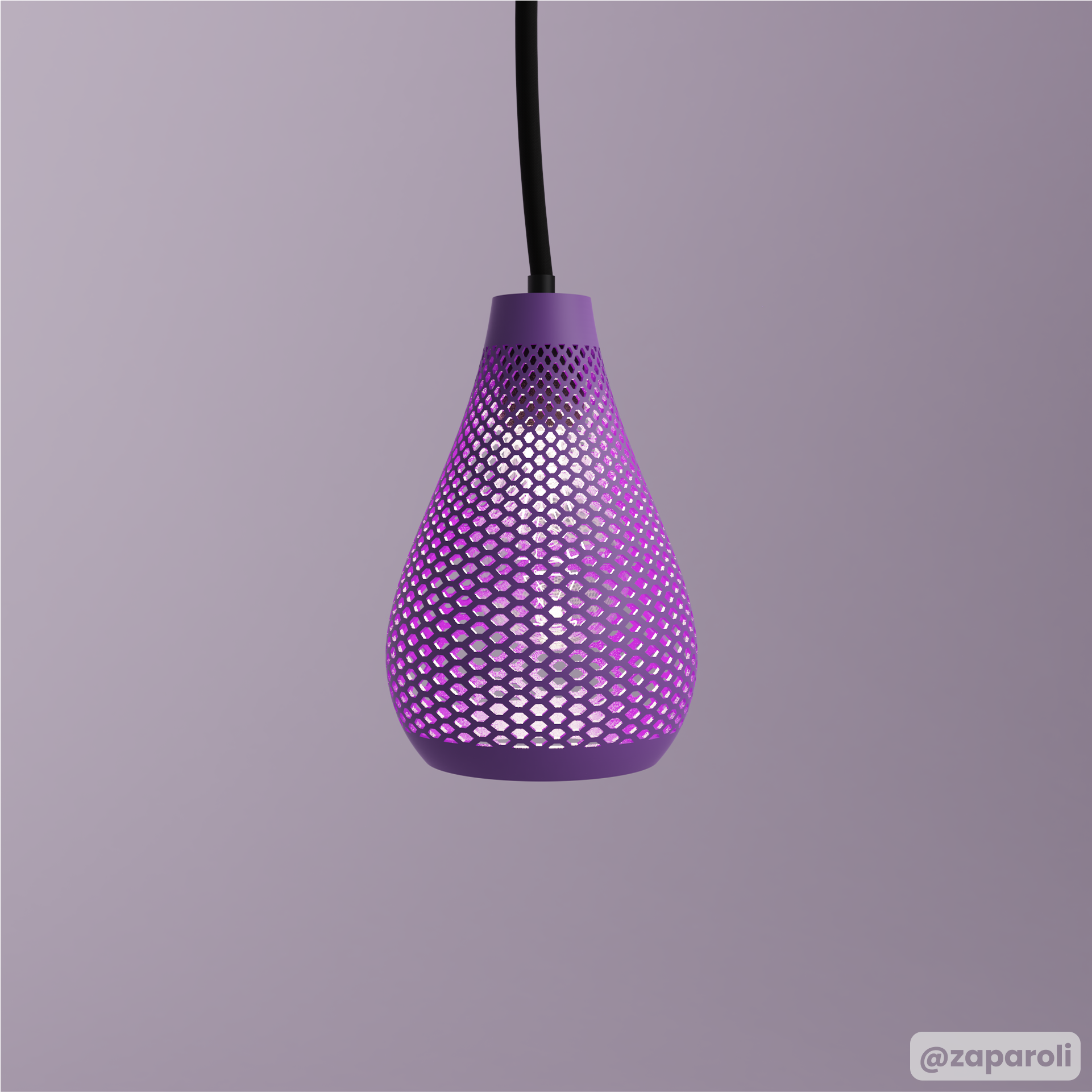Honeycomb Parametric Lamp