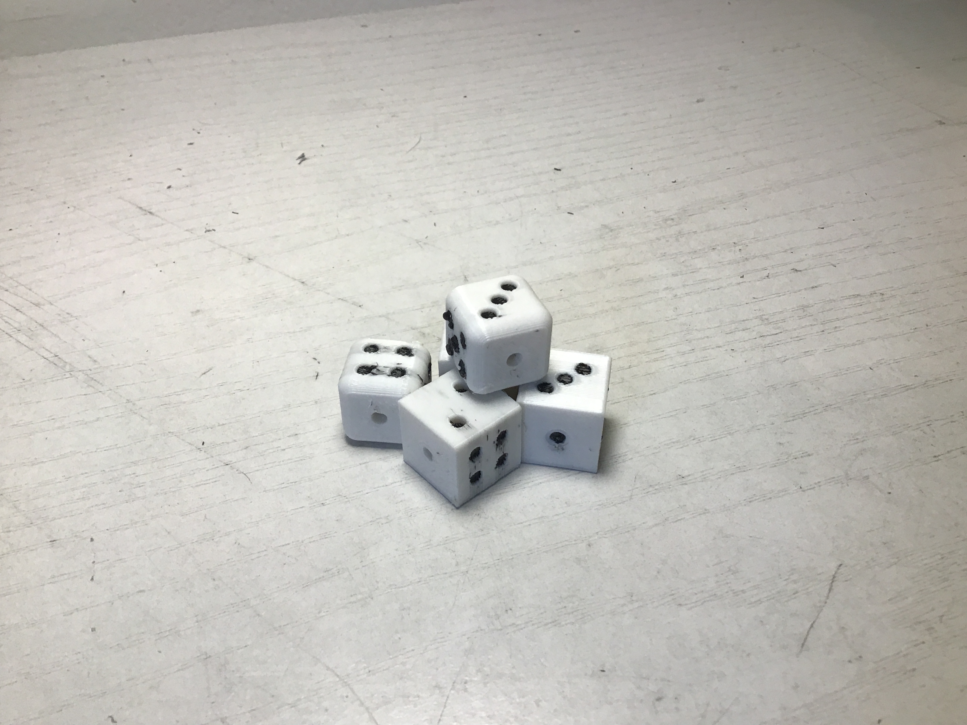 Dual and Single Extrude Dice
