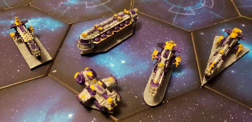 Twilight Imperium Yin Brotherhood Custom Ships
