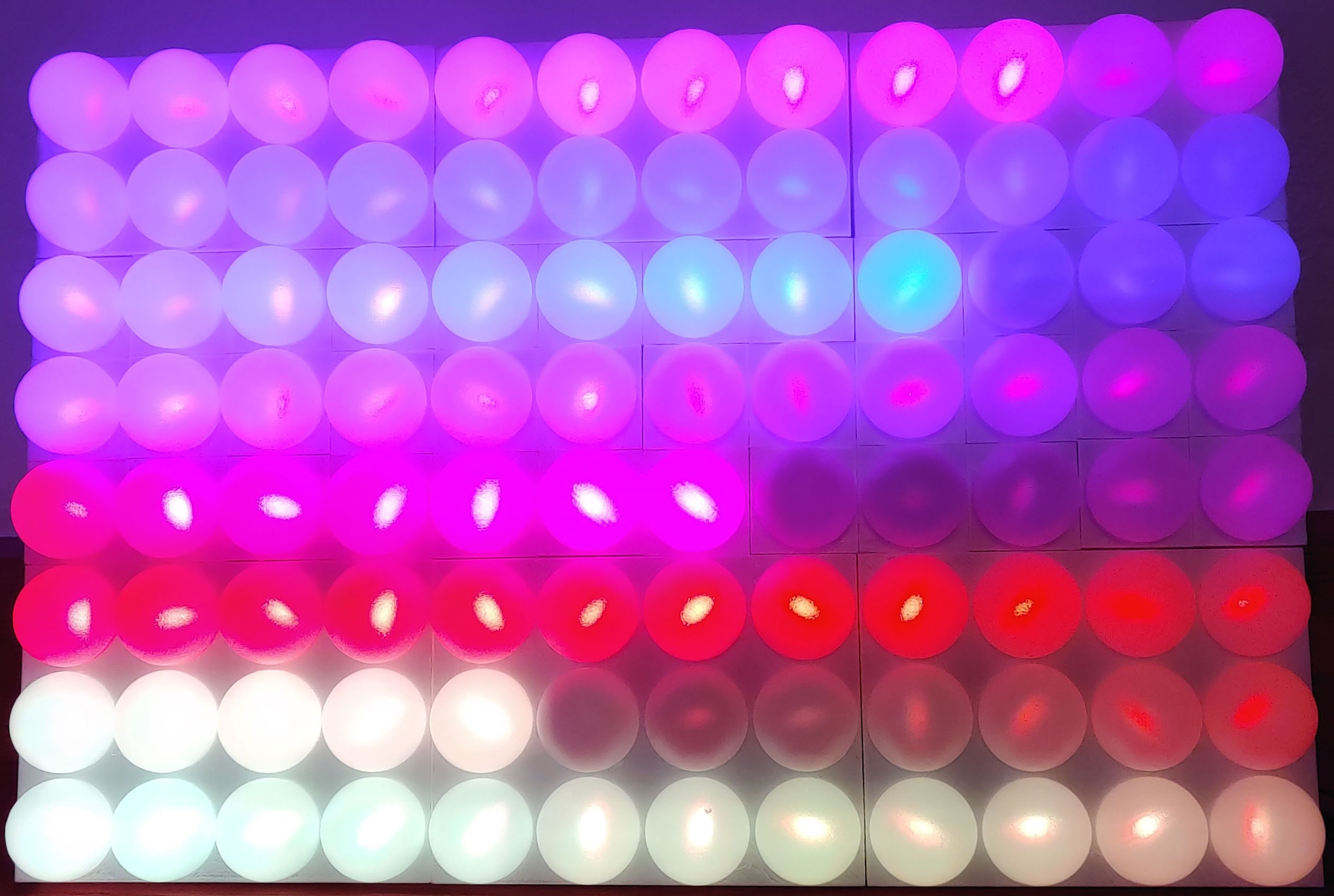 Ping Pong Pixel Matrix Builder