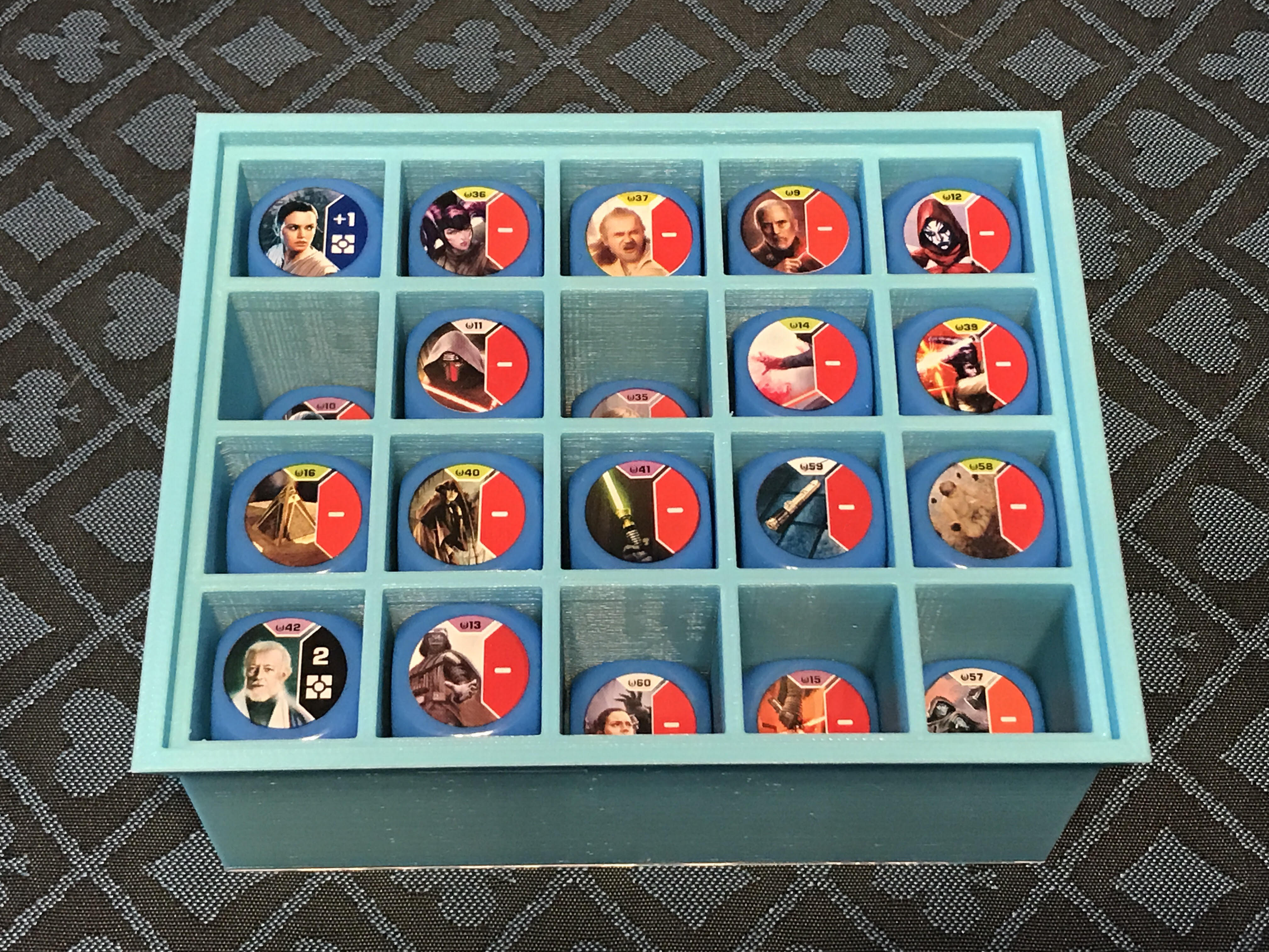 Star Wars Destiny Dice Boxes (Stackable Storage) v3