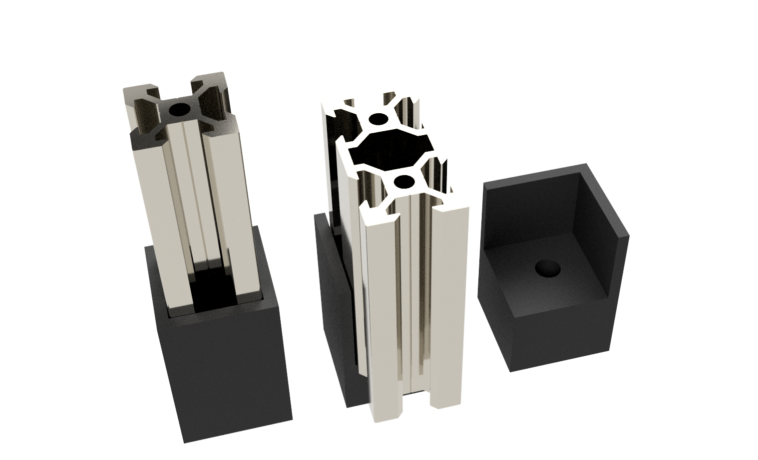2020 extrusion tapping guide for 2040, c-beam, etc.