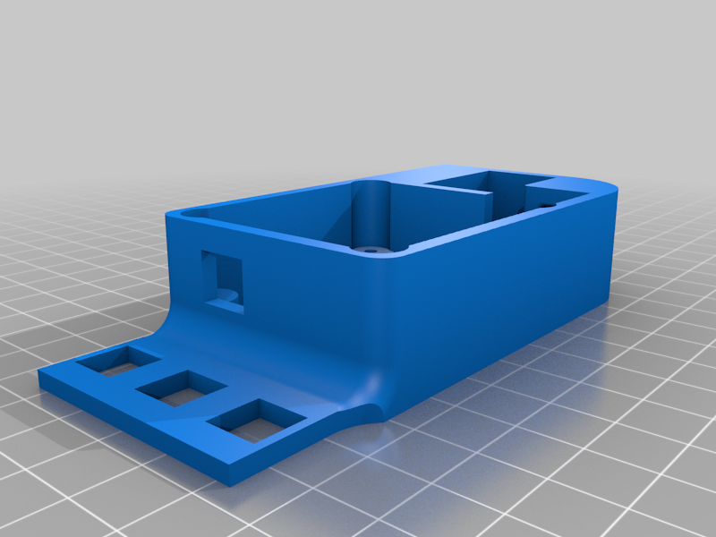 Server temperature controller mount