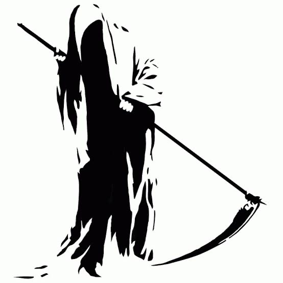  Grim Reaper stencil 5