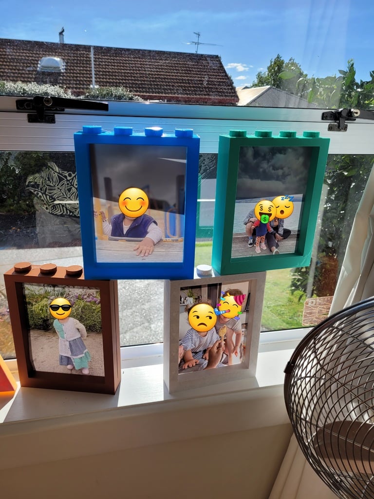 Lego Picture Frame (Stackable)