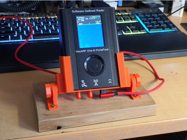 Stand For The Hackrf One And Portapack H1 By Andreb70 Thingiverse