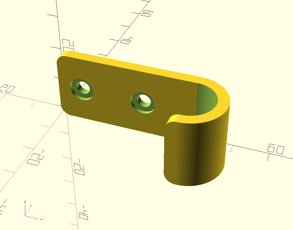 Customizable hook for small weights like towel