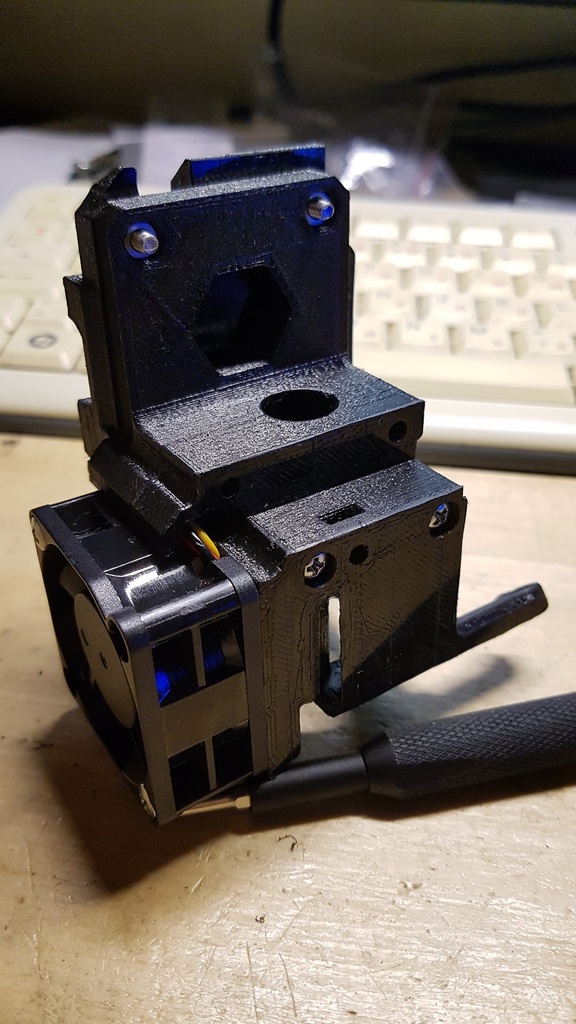 MK3S style bowden extruder body