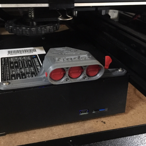 Ender 3 V8 'Supercharger Scoop' Fan Cover