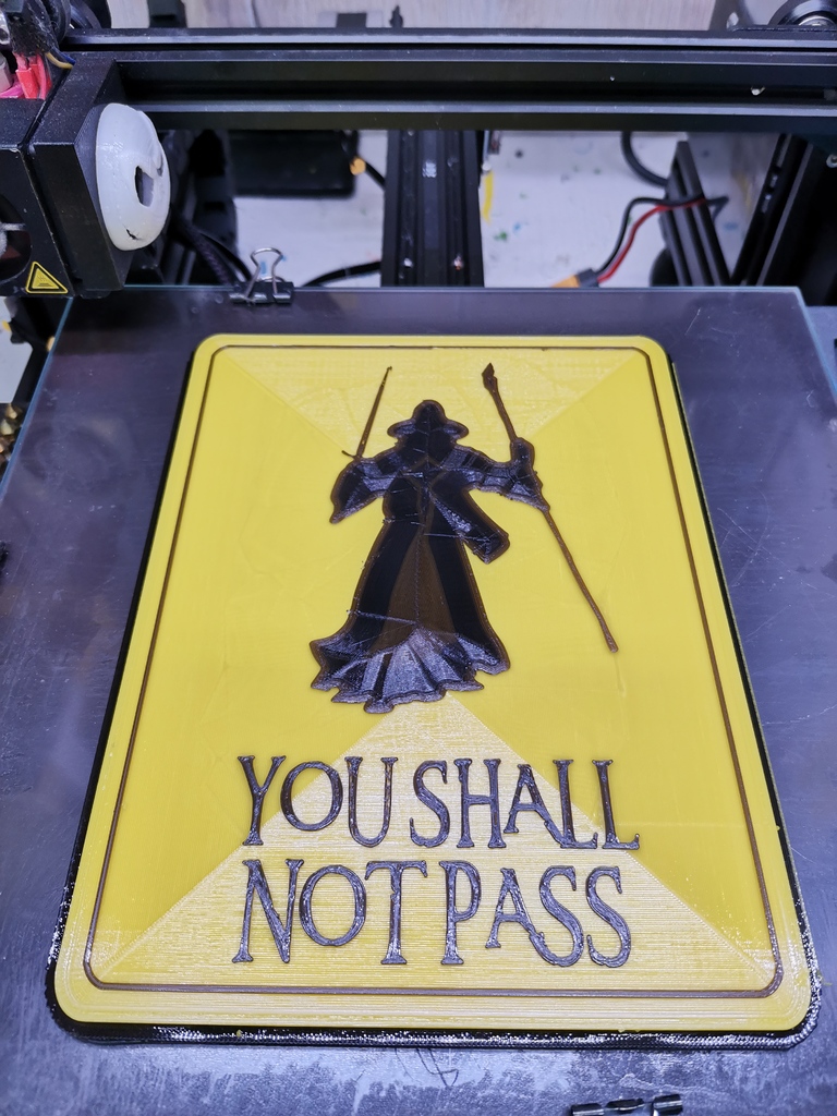 Shall not Pass sign 