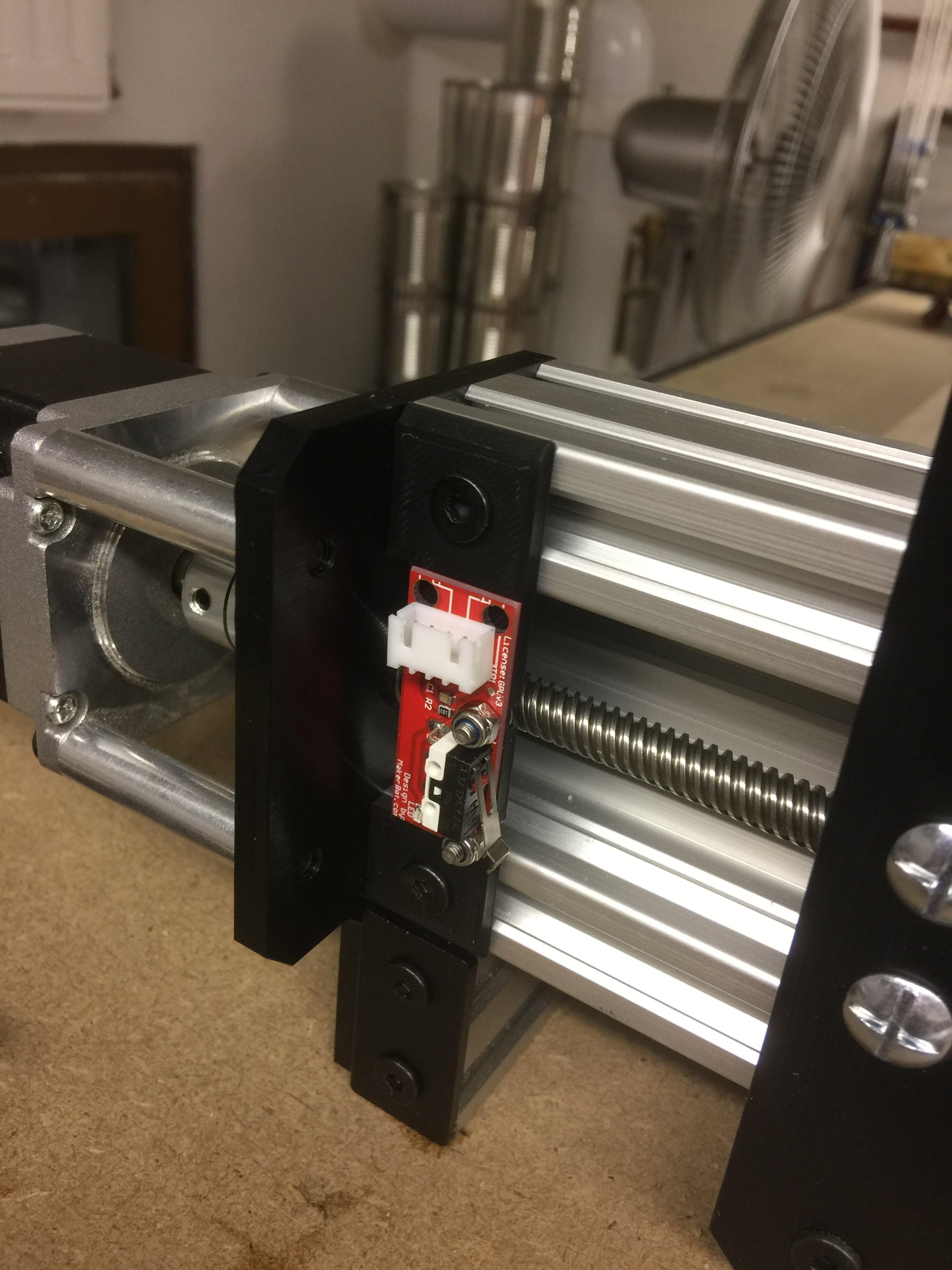MakerBot EndStop Support For Workbee/OX CNC