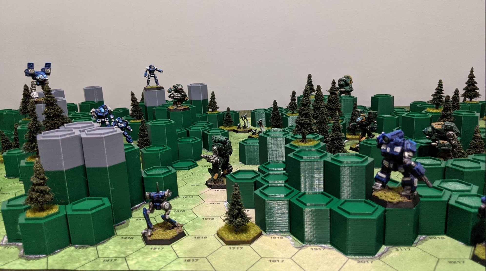 Battletech 3D Hex Modular Terrain