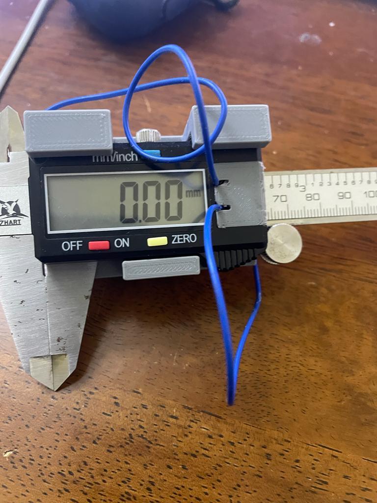 Digital caliper coin cell to AA battery 
