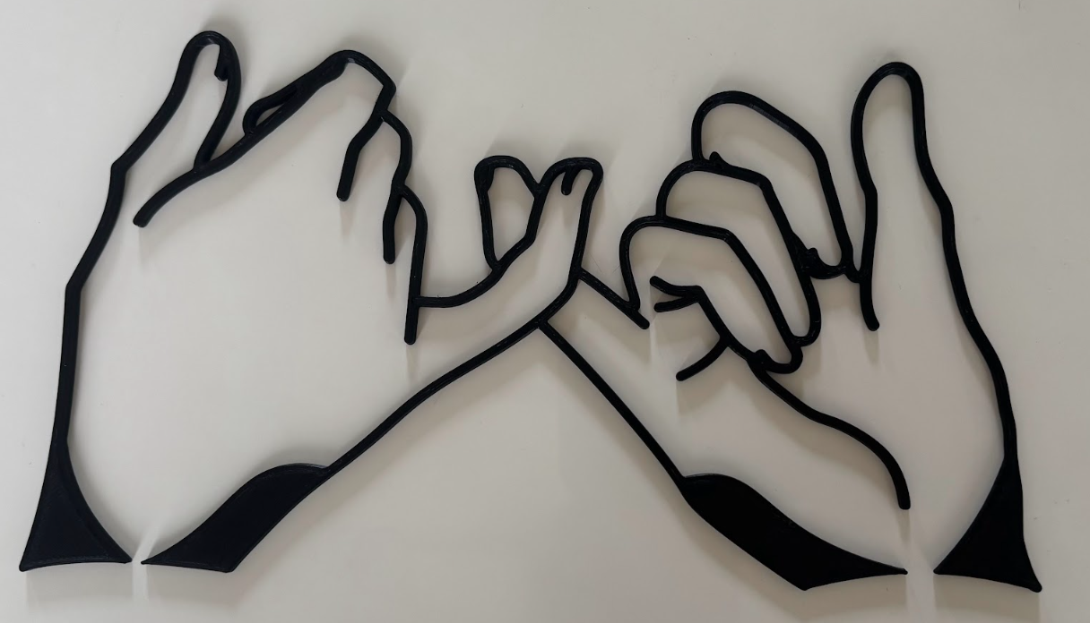 Pinky Promise Wall Art