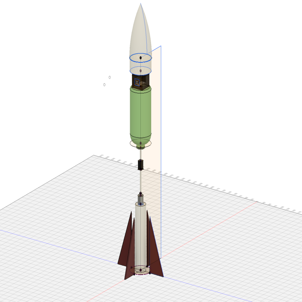 Acrylic Hybrid Rocket Design