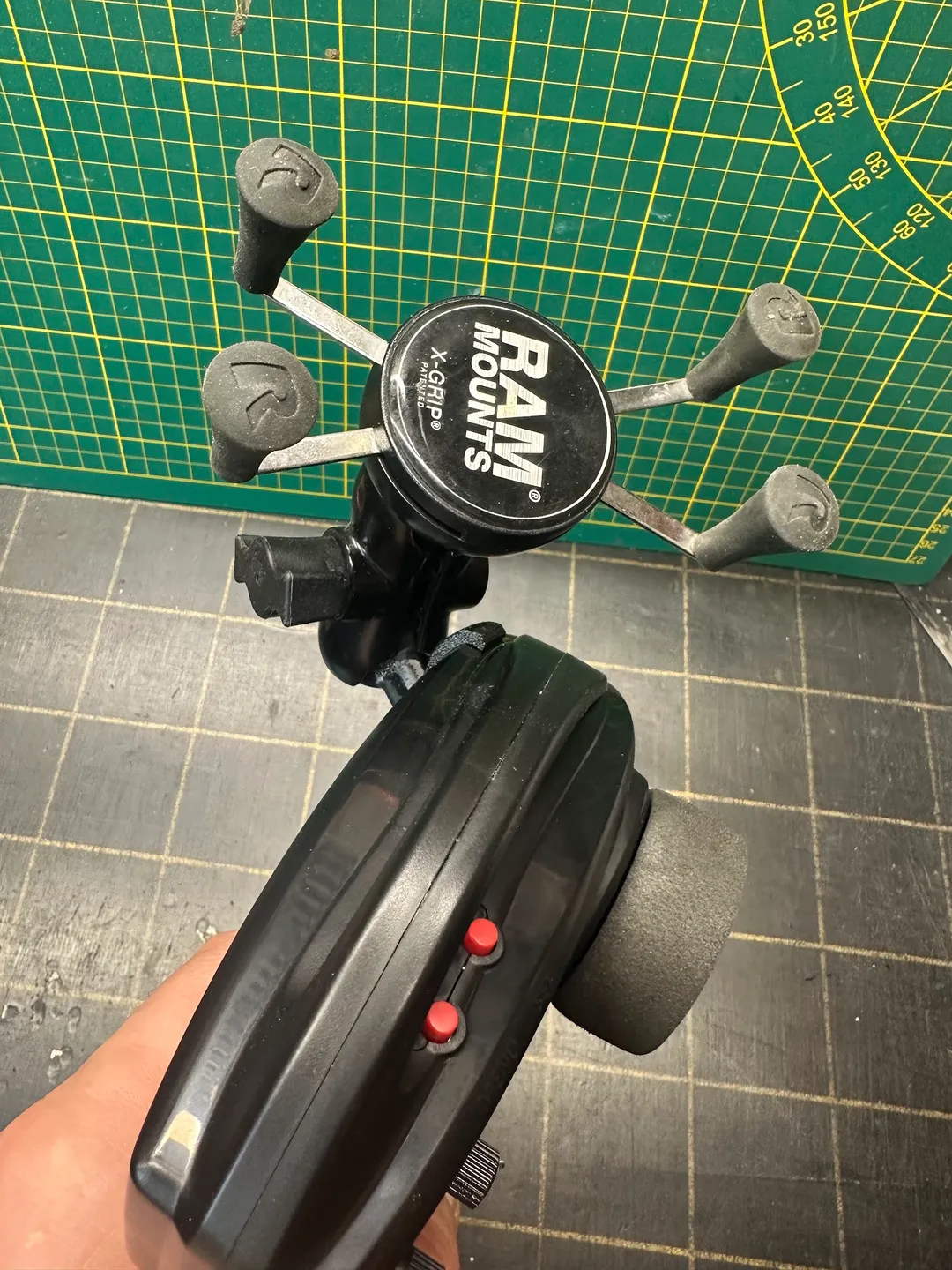 Ultimate Traxxas TQi controller RAM mount