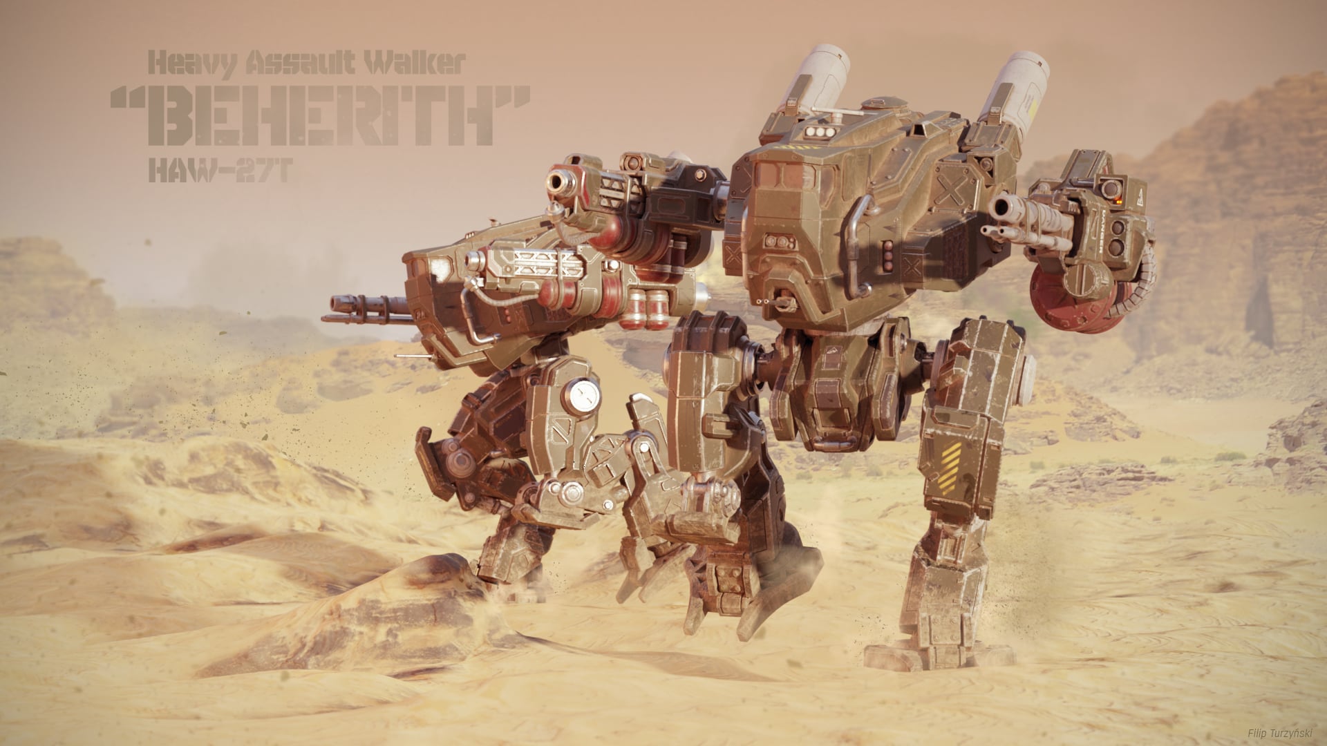 Heavy Assault Mech HAW-27T