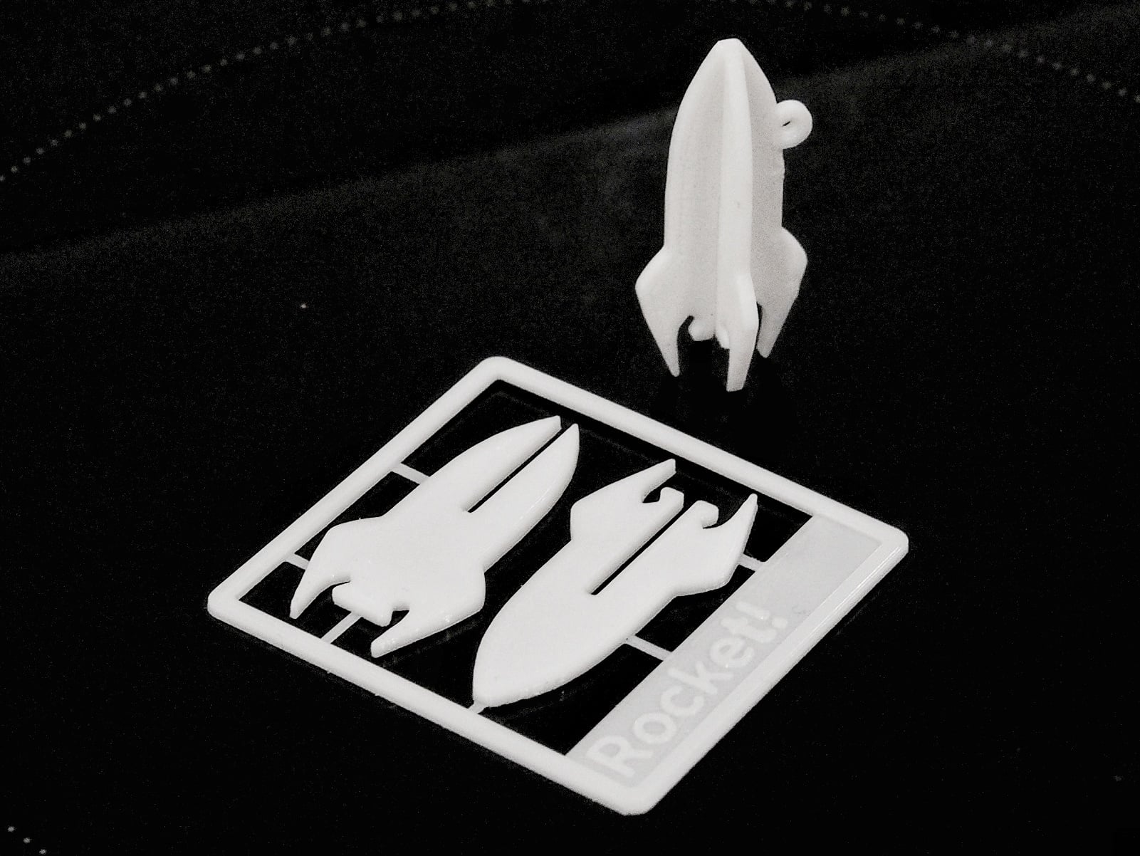 Rocket kit card