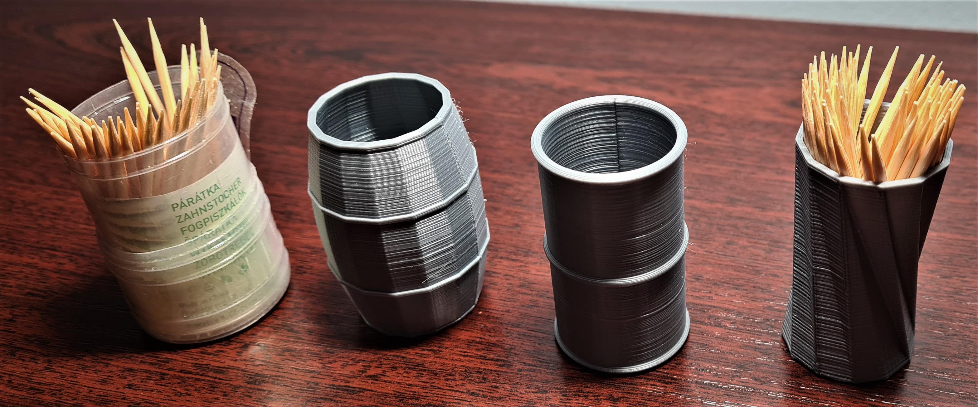Simple toothpick holders