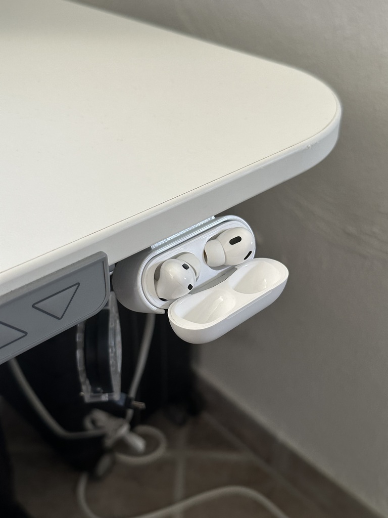 AirPods Pro Under Desk Mount With Charger