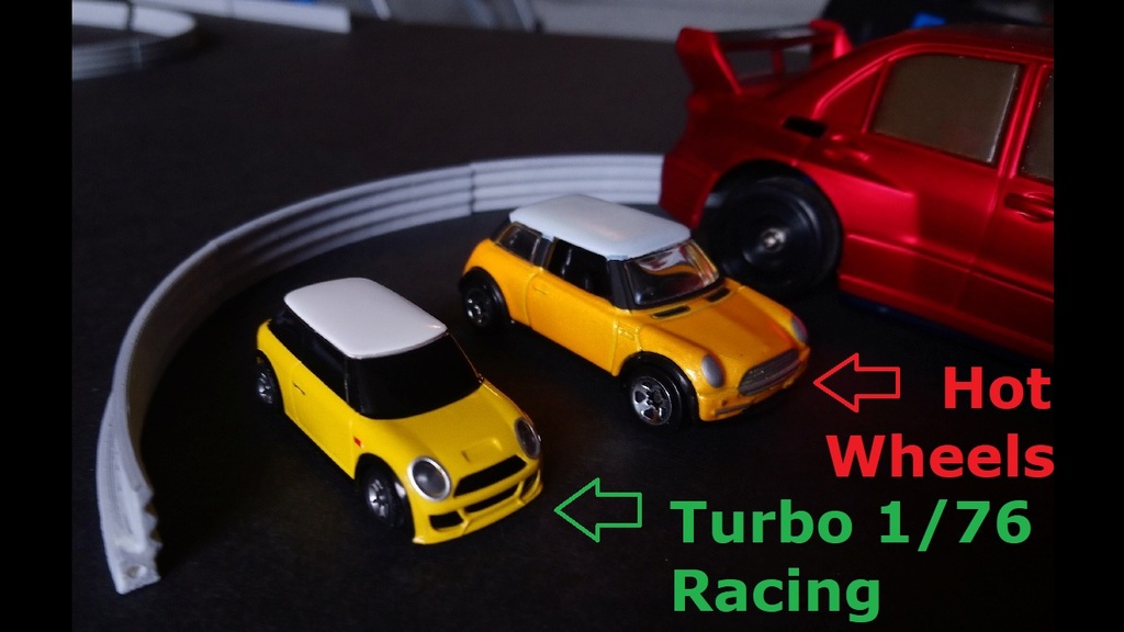 Turbo Racing 1/76 Armco Style Track Walls