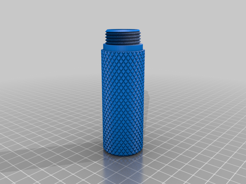 3 in Knurled Container