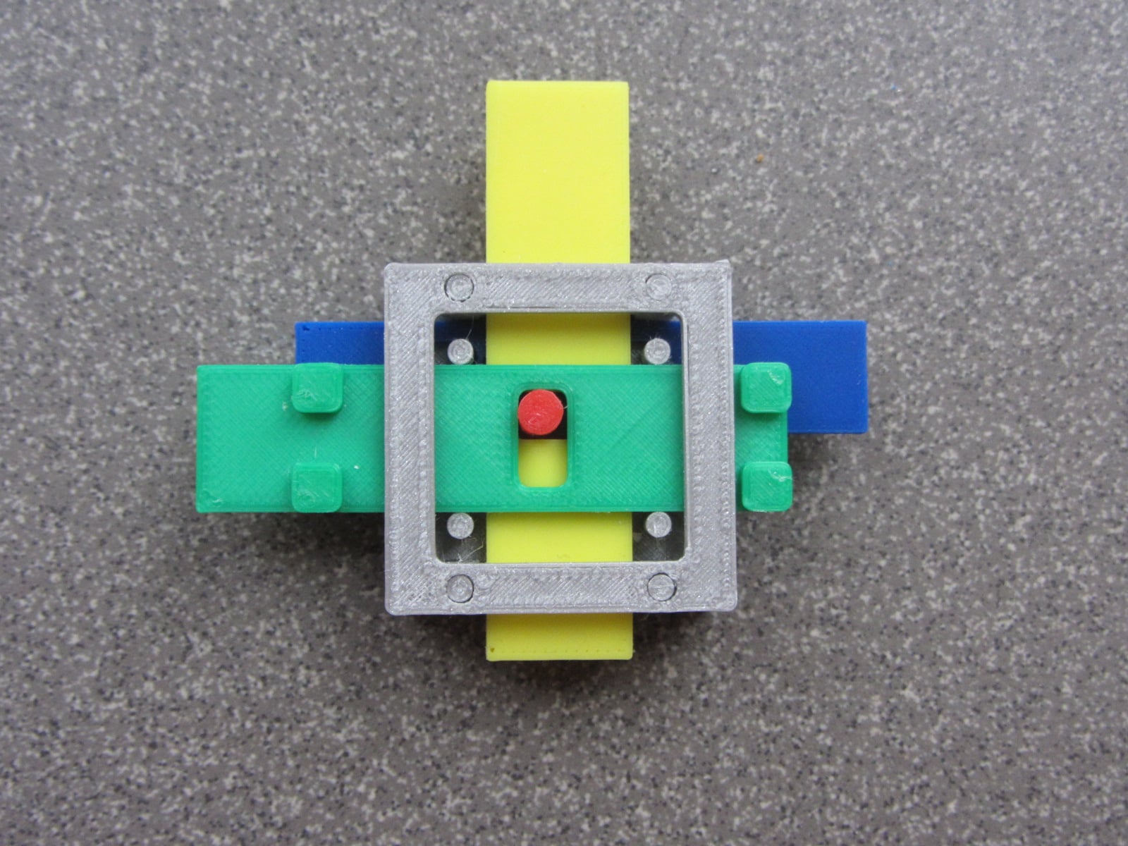 Zuse Z1 based simple switching gate, basic and variant