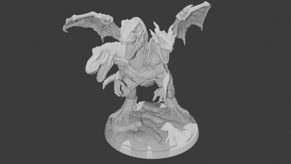 Dinosaur-Dragon Hydra