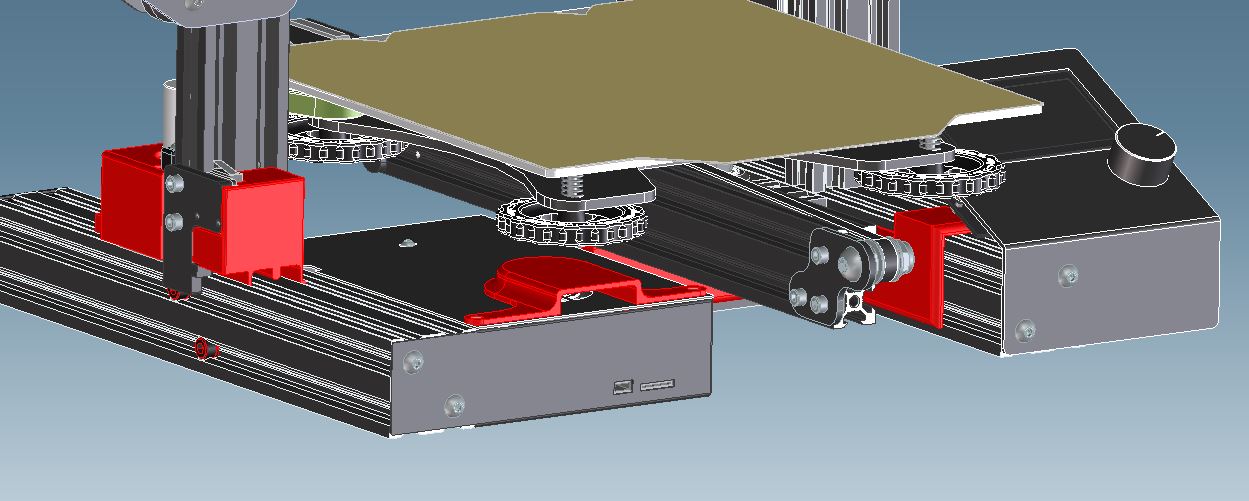 Ender 3 Fan Cover for ElectronicEnclosure