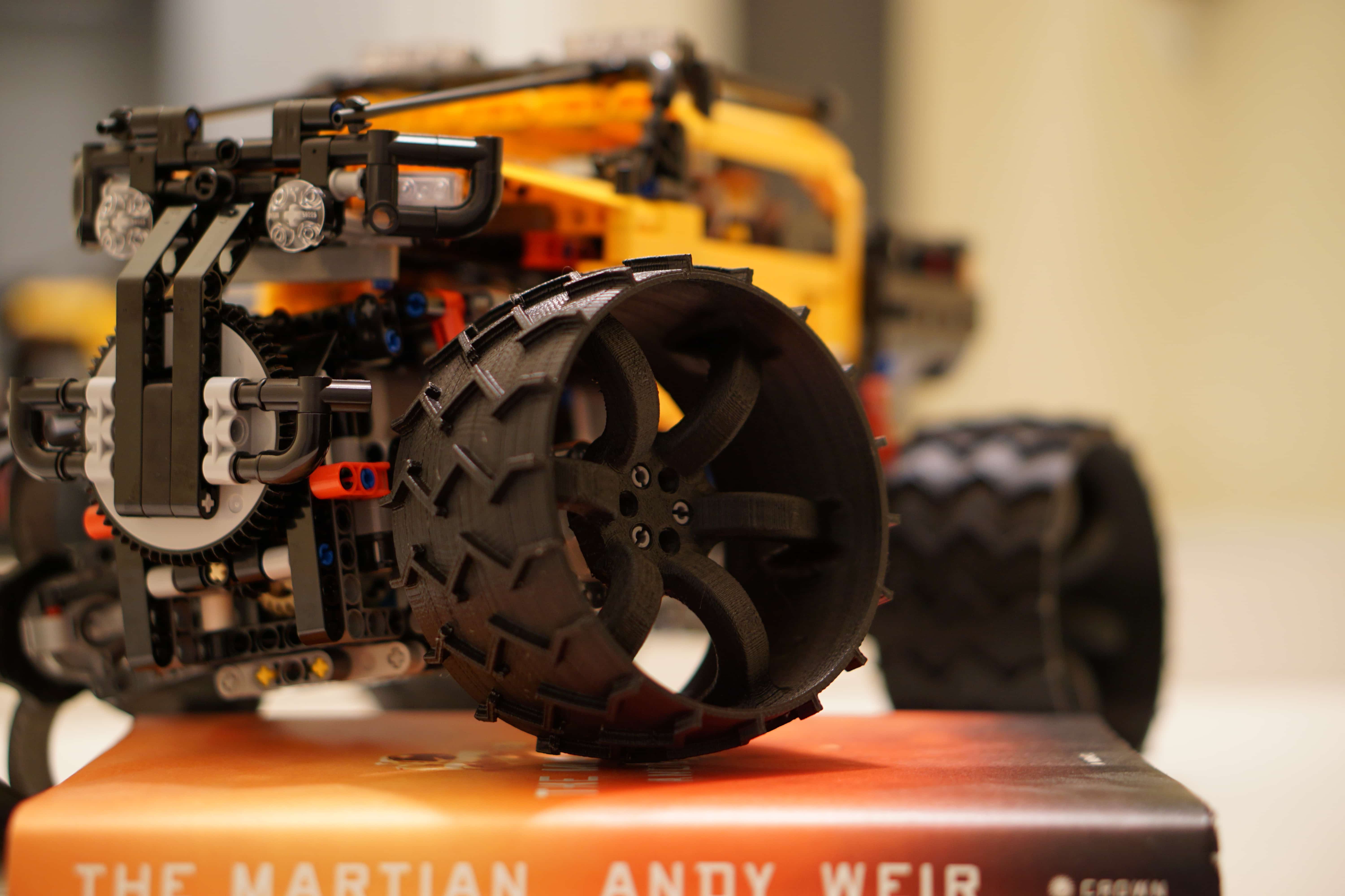 Rover Wheel for Lego Vehicle