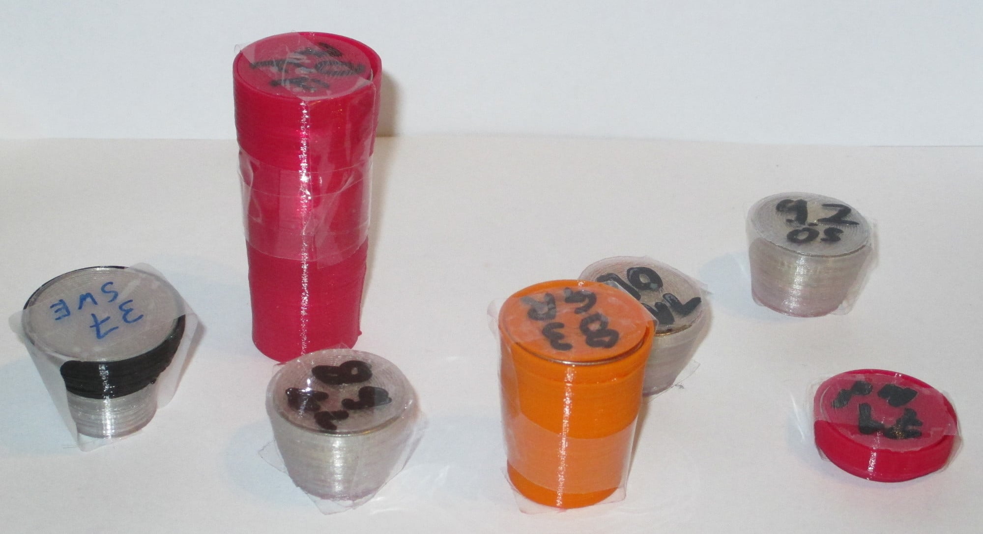 Euro coin storage tube