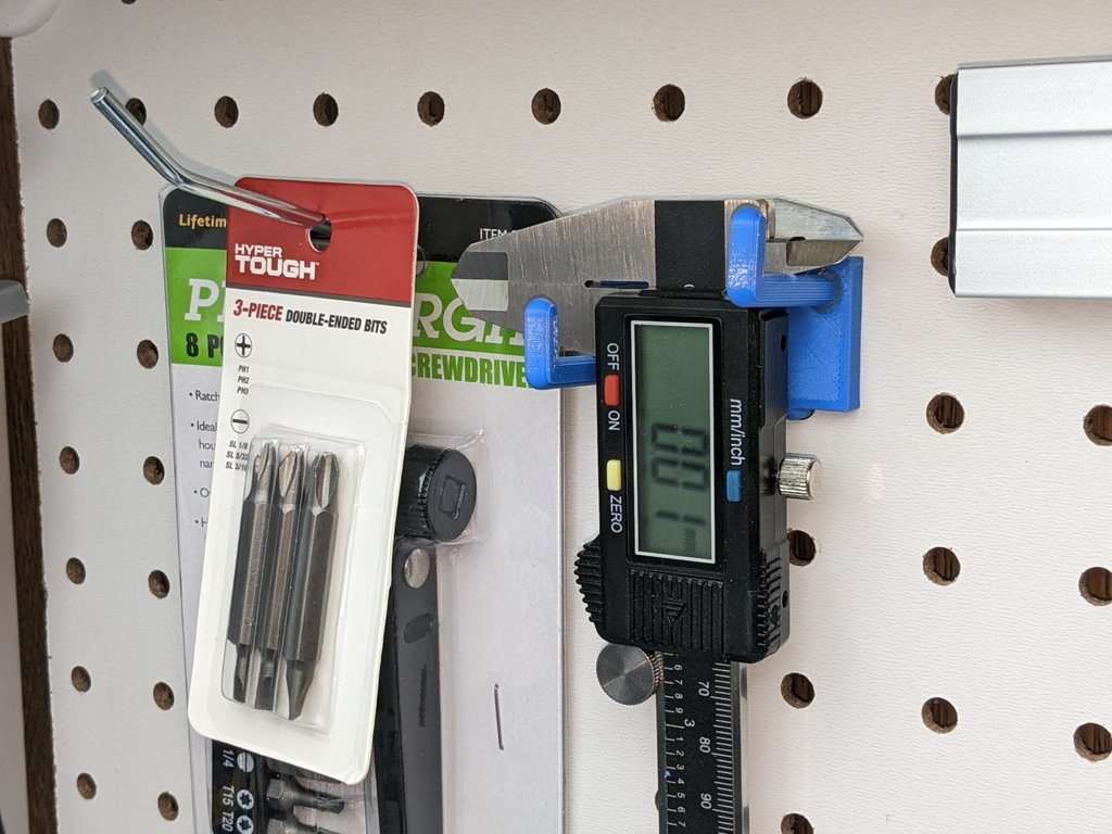 Pegboard Digital Micrometer Hook