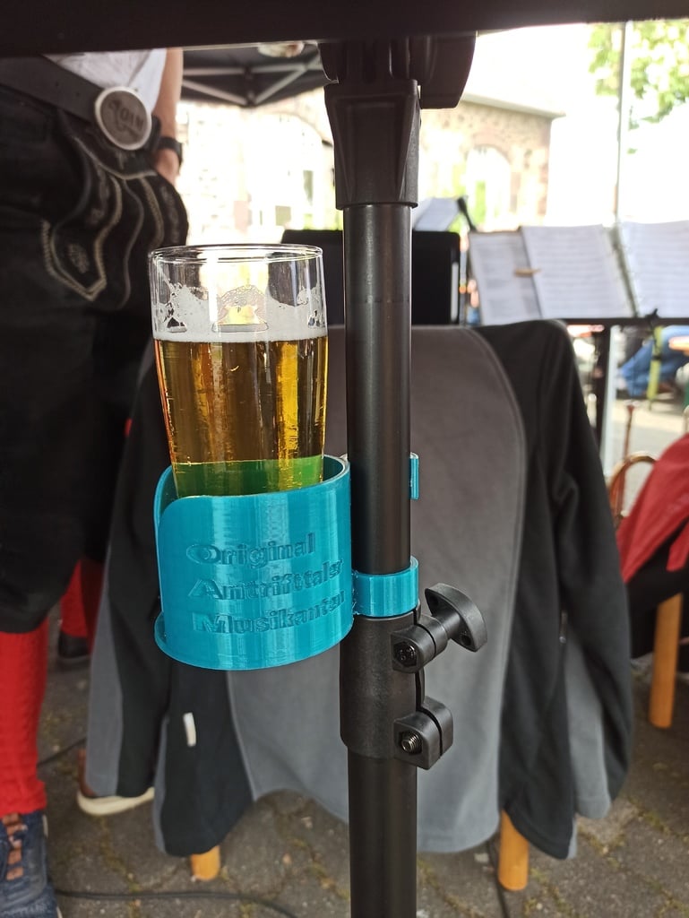 Glass holder for music Stand