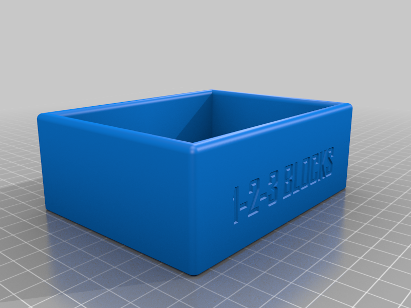123 Blocks Case \ Stackable