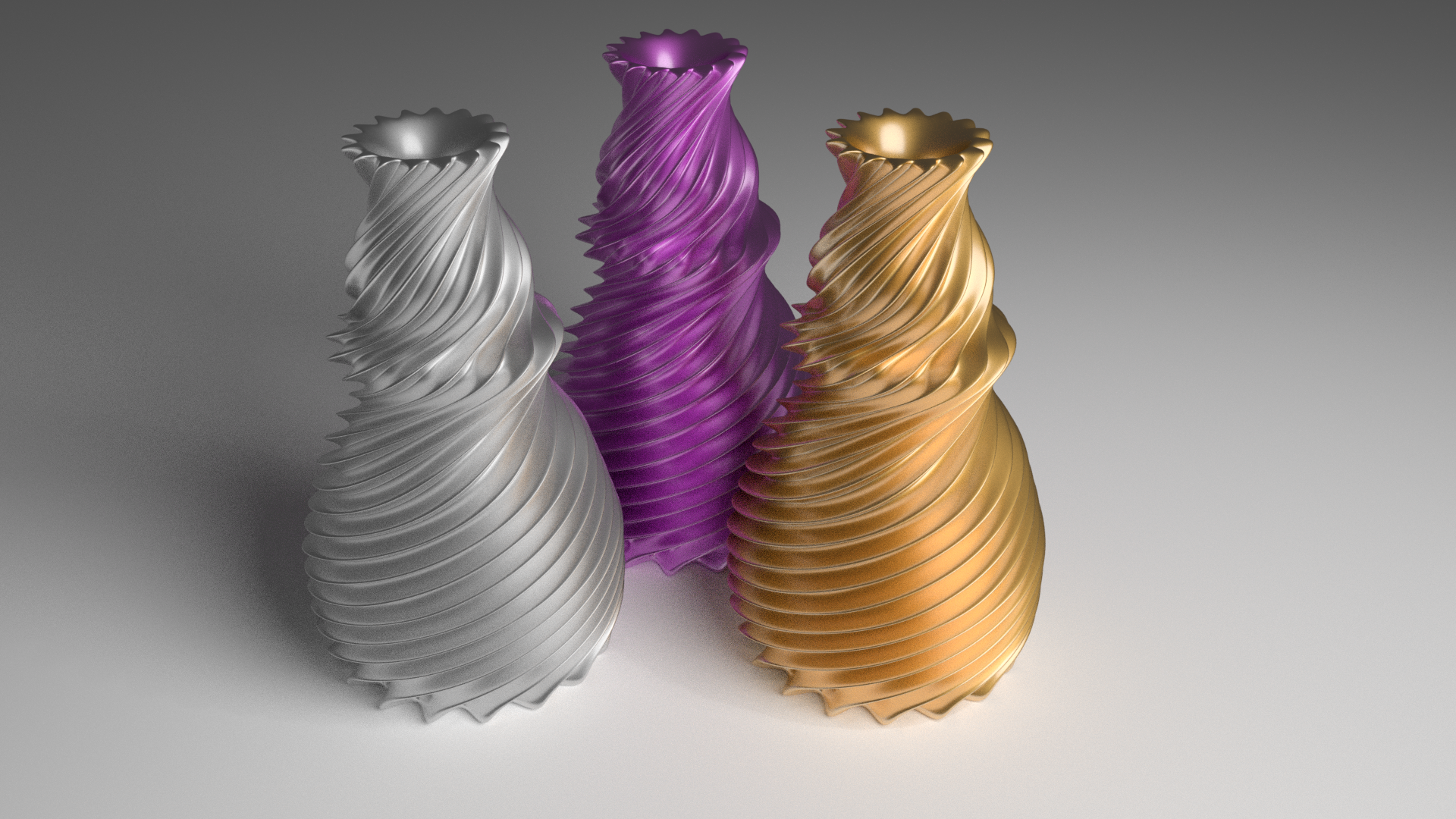 Flower Vase - Spiralized