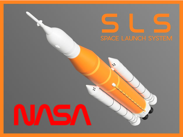 NASA SLS 1/144th Scale