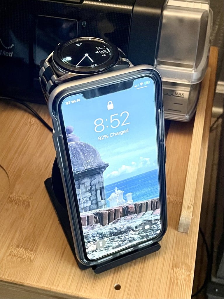Dock/Stand for wireless phone charging (optional Galaxy Watch dock)