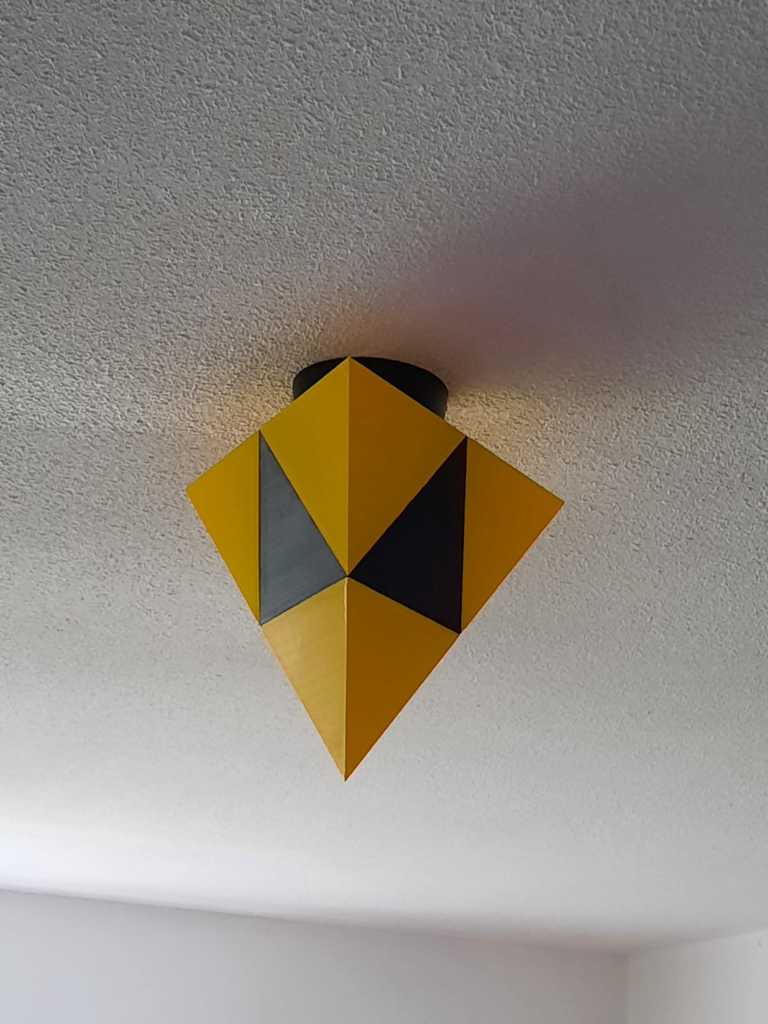 Triforce 3D Ceiling Lamp