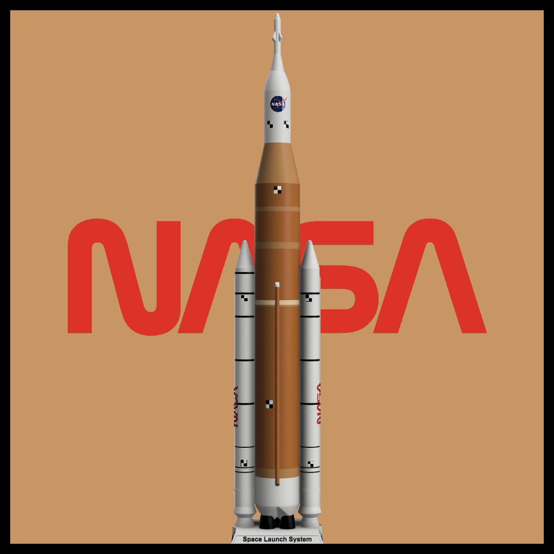 1:200 Space Launch System