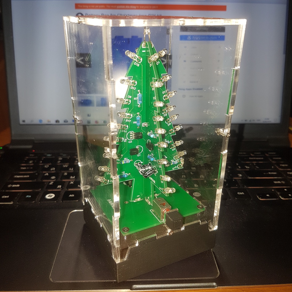 Battery Box for Christmas tree DIY kit