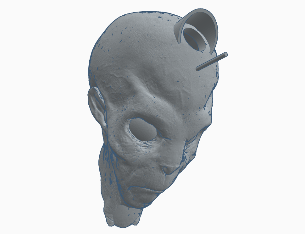 Alien Head Nesting Box (wall mount)